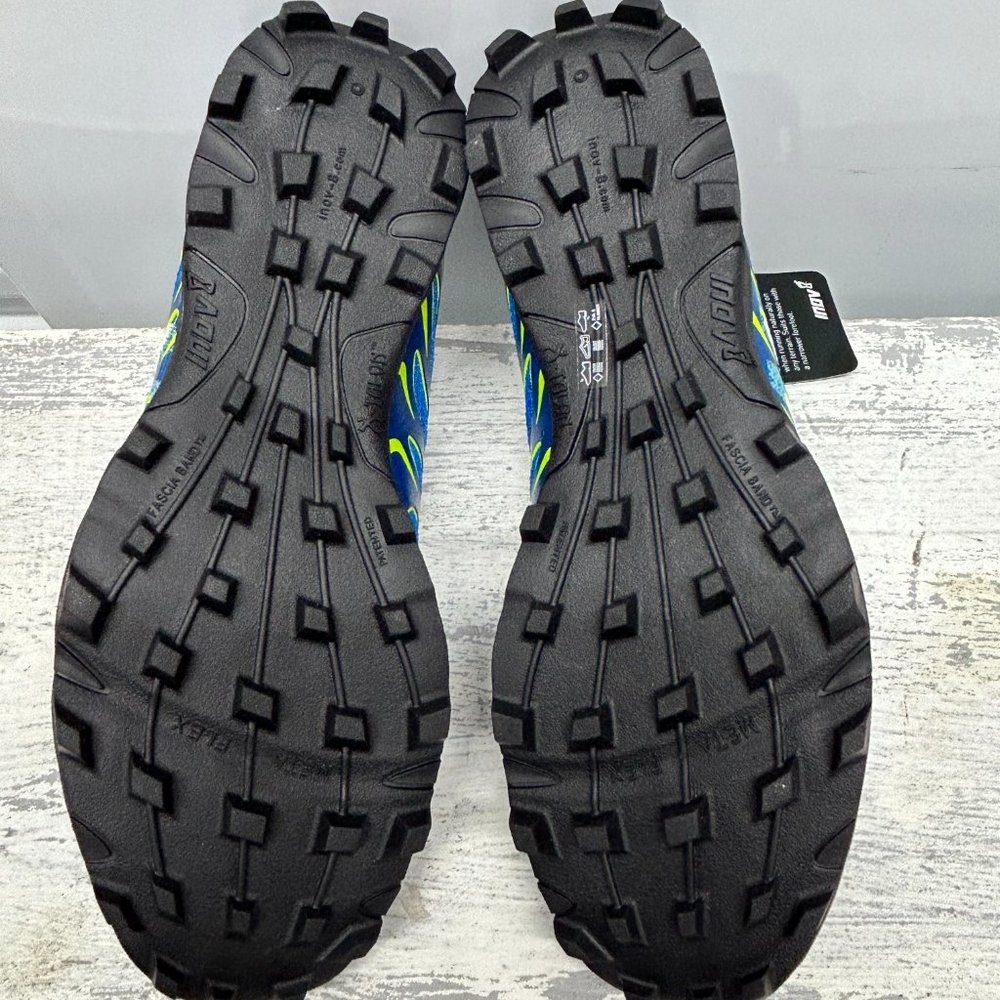 Inov-8 X-Talon 190 (Unisex): Conquer Trails with Blue/Black/Neon Yellow - Picture 9 of 9